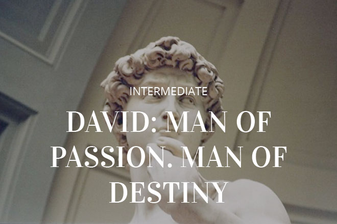 David: Man of Passion. Man of Destiny